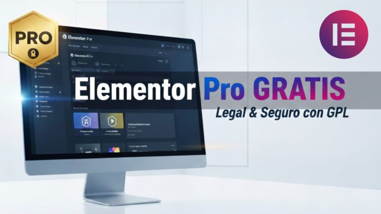 🚀 Cómo Descargar Elementor Pro GRATIS con Anthony carrión